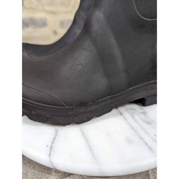 KAMIK The Jennifer Black Rain Boots‎ Size 6 Recycled Rubber Waterproof Canada - Picture 4 of 13